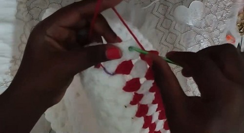 Easy Crochet Hexagon Top pattern 2