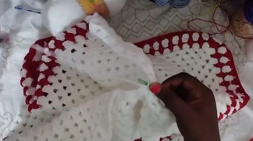 Easy Crochet Hexagon Top pattern 3