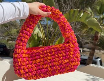 Easy Crochet Simple Bag pattern 5
