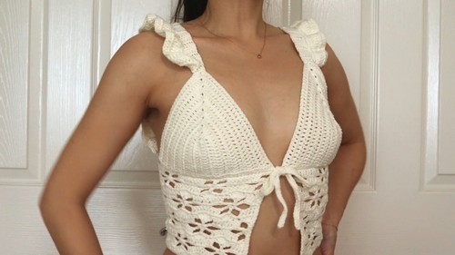 Easy Crochet Stylish Top pattern 5