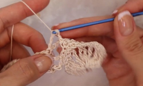 Easy Crochet Lace Top pattern 1