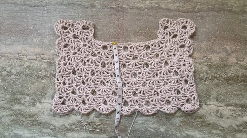 Easy Crochet Crop Top pattern 4
