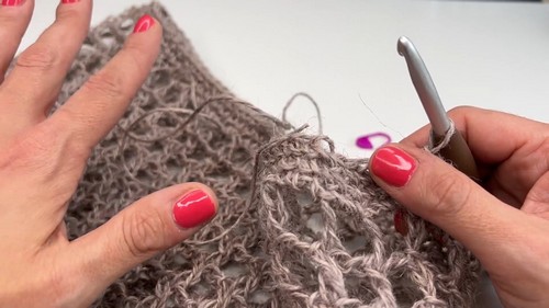 Easy Crochet Market Bag pattern 2