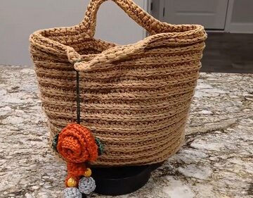 Easy Crochet Tote Bag pattern 5