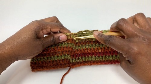 Easy Crochet Open Top Ski Mask pattern 2