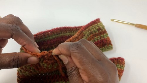 Easy Crochet Open Top Ski Mask pattern 4