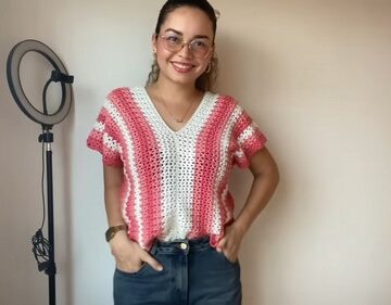 Easy Color-Block Blouse pattern 5