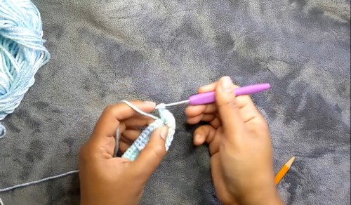 Easy Crochet Bikini Top pattern 1