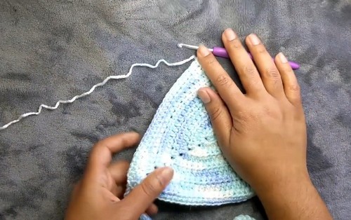 Easy Crochet Bikini Top pattern 3