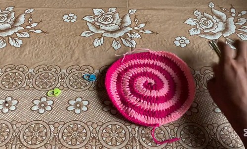 Easy Crochet Circle Top pattern 2