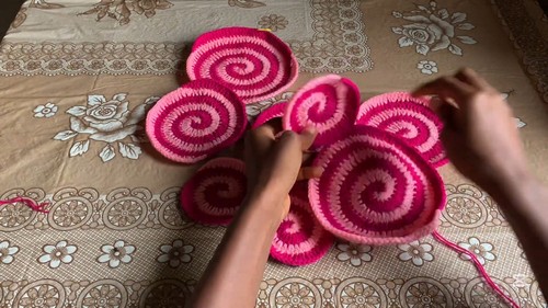 Easy Crochet Circle Top pattern 3