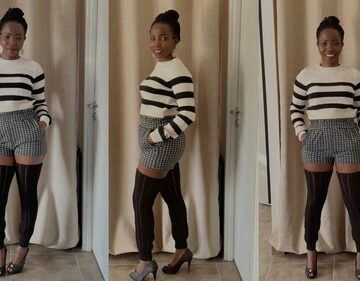 Easy Crochet Mesh Leg Warmers pattern 5