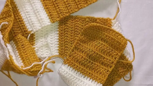 Easy Crochet Simple Scarf pattern 3
