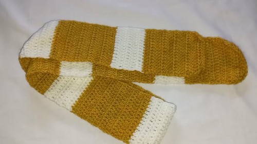 Easy Crochet Simple Scarf pattern 5