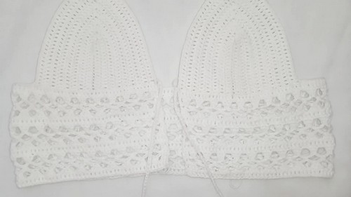 Easy Crochet Front-Tie Top pattern 5