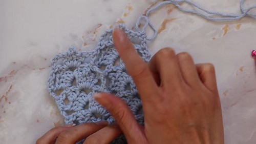 Easy Crochet Lace Top pattern 1