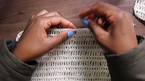 Easy Crochet Simple Top pattern 2