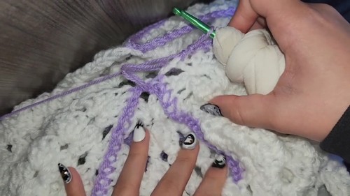 Easy Crochet Simple Poncho pattern 3