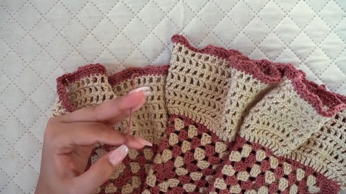 Easy Crochet Summer Top pattern 3