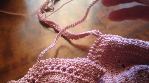 Easy Crochet Bikini Top pattern 3
