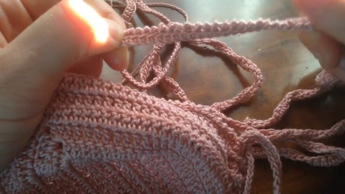 Easy Crochet Bikini Top pattern 4