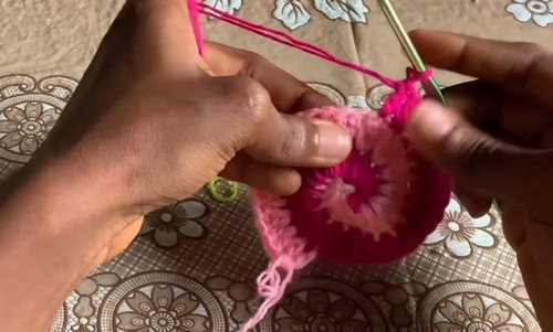 Easy Crochet Earrings pattern 3