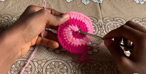 Easy Crochet Earrings pattern 4