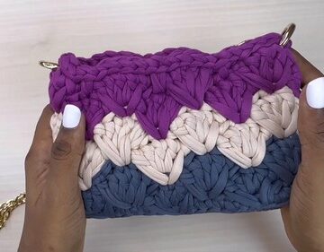 Easy Crochet Simple Purse pattern 5