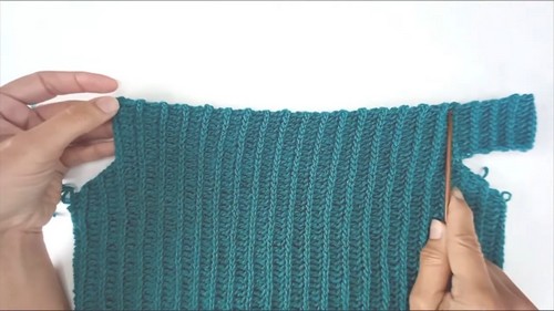 Easy Crochet Two Way Top pattern 3