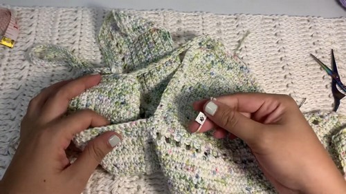 Easy Crochet Summer Top pattern 4