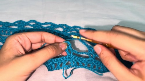 Crochet Lace Crop Top 1