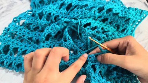 Crochet Lace Crop Top 3