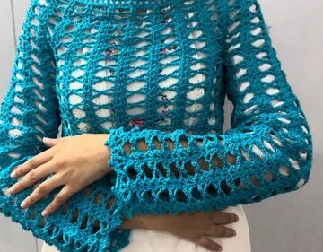 Crochet Lace Crop Top 5