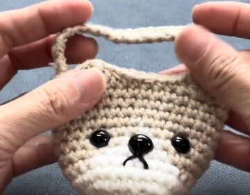 Crochet Shiba Inu Bag 5
