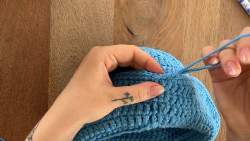 Crochet Vintage-Inspired Sailor Hat 2