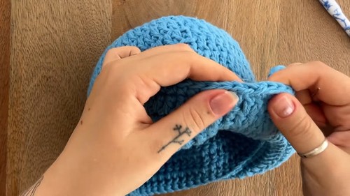 Crochet Vintage-Inspired Sailor Hat 4