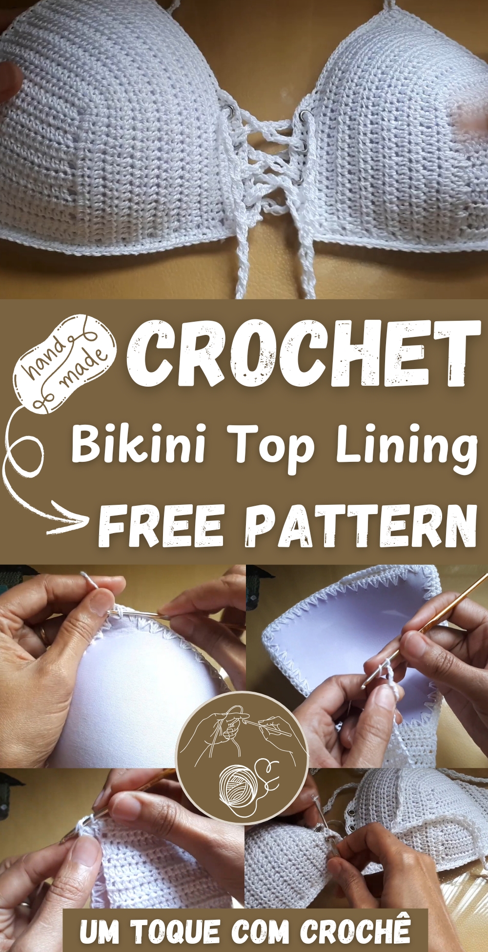 Crochet Bikini Or Top With Lining