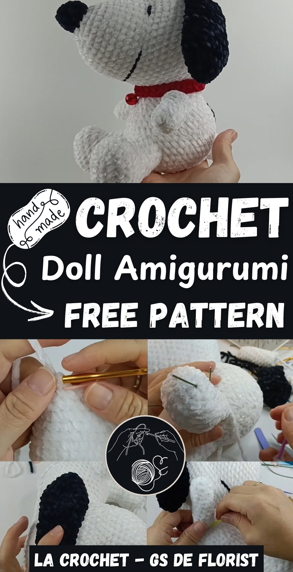 Crochet Snoopy Doll Amigurumi