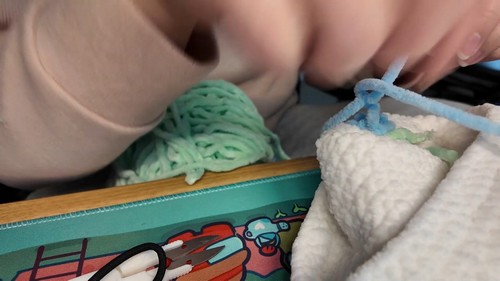 Crochet Chenille Pouch 2