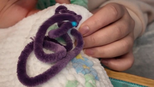 Crochet Chenille Pouch 3