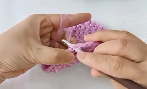 Crochet Bucket Bag 2