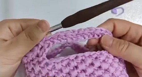 Crochet Bucket Bag 3