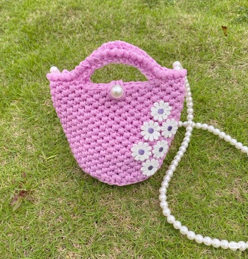 Crochet Bucket Bag 5