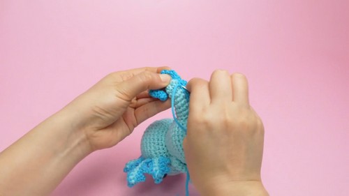 Crochet Axolotl Plushie 4