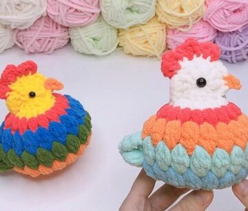 Crochet Hen Amigurumi 5