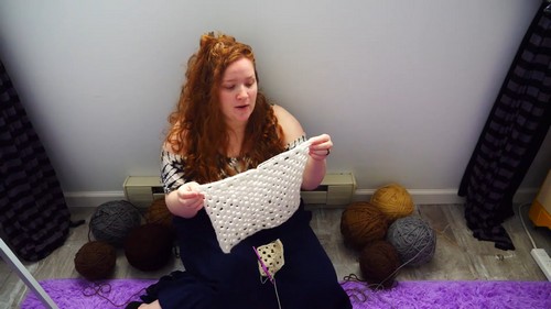 Crochet Oversized Granny Square Blanket 1