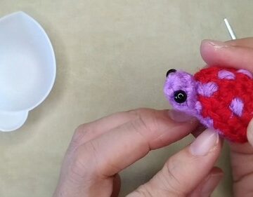 Crochet Mini Ladybug 5