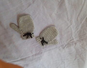Crochet Baby Gloves 5