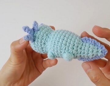 Crochet Axolotl Plush Amigurumi 5