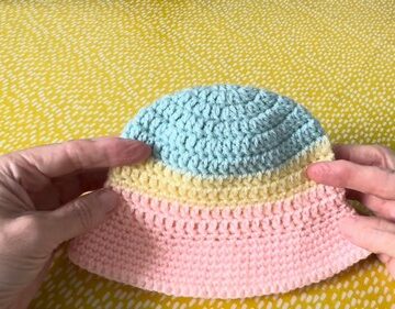 Crochet Baby Sun Hat 5
